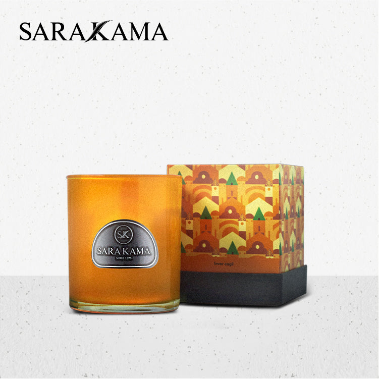 SARA&KAMA  INVERCARGILL natural wax candle 280g
